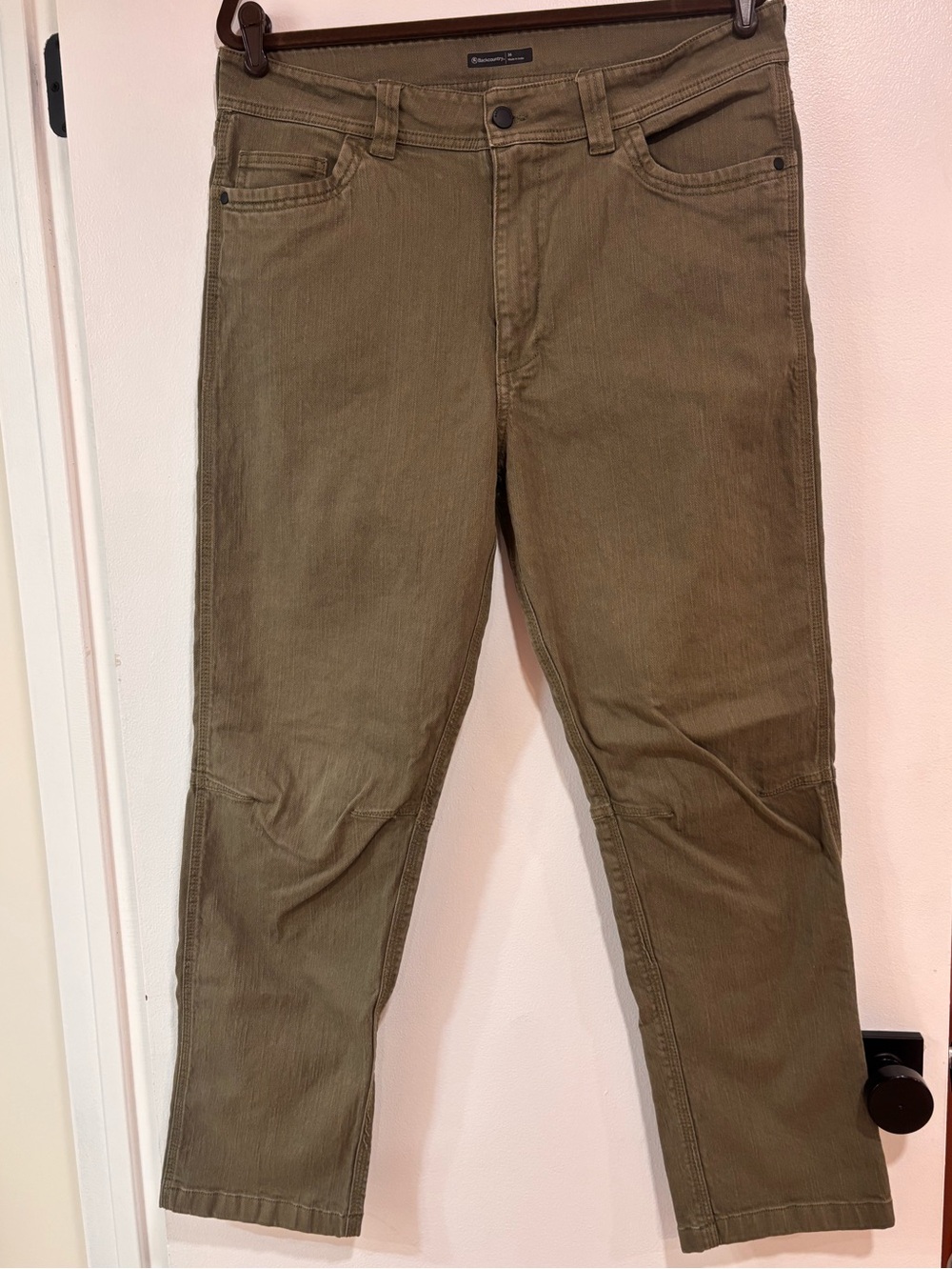Backcountry Men's Olive Green Stretch Jeans Size 36
